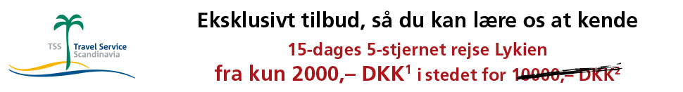 Lykien: 15 dages 5-stjernet rejse